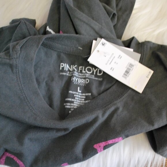 NWT Pink Floyd Concert Black Oyster Sleeveless Muscle Tee - Picture 6 of 6